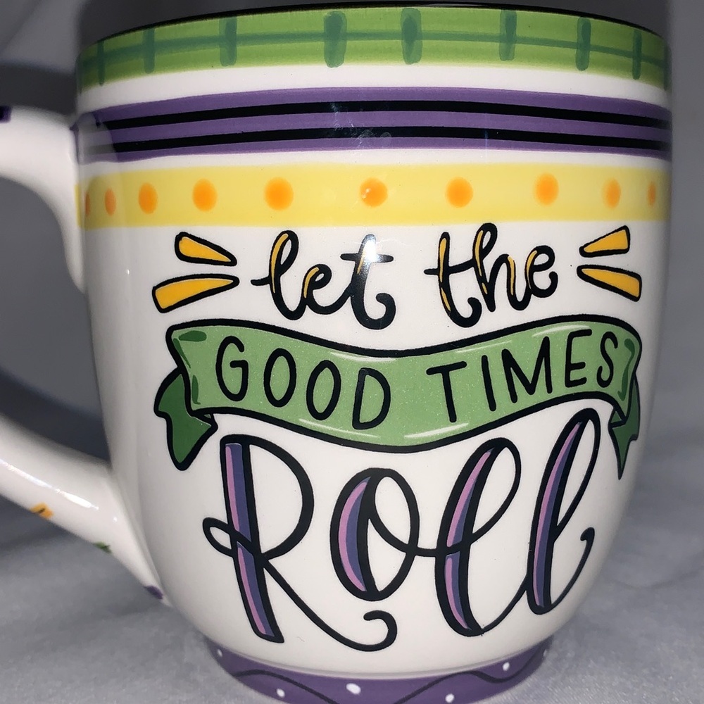 Glory Haus Colorful Mug with Inspirational Quote
